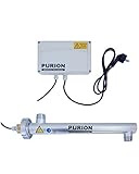 Acondicionador de agua PURION 1000 sistema de desinfección de filtros UV sistema de agua 17W 1.000 l/h